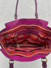 Load image into Gallery viewer, Vera Bradley Plum Morgan Tote
