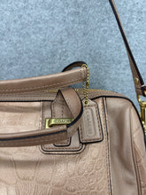 Load image into Gallery viewer, Coach Taylor Exotic Leather Satchel
